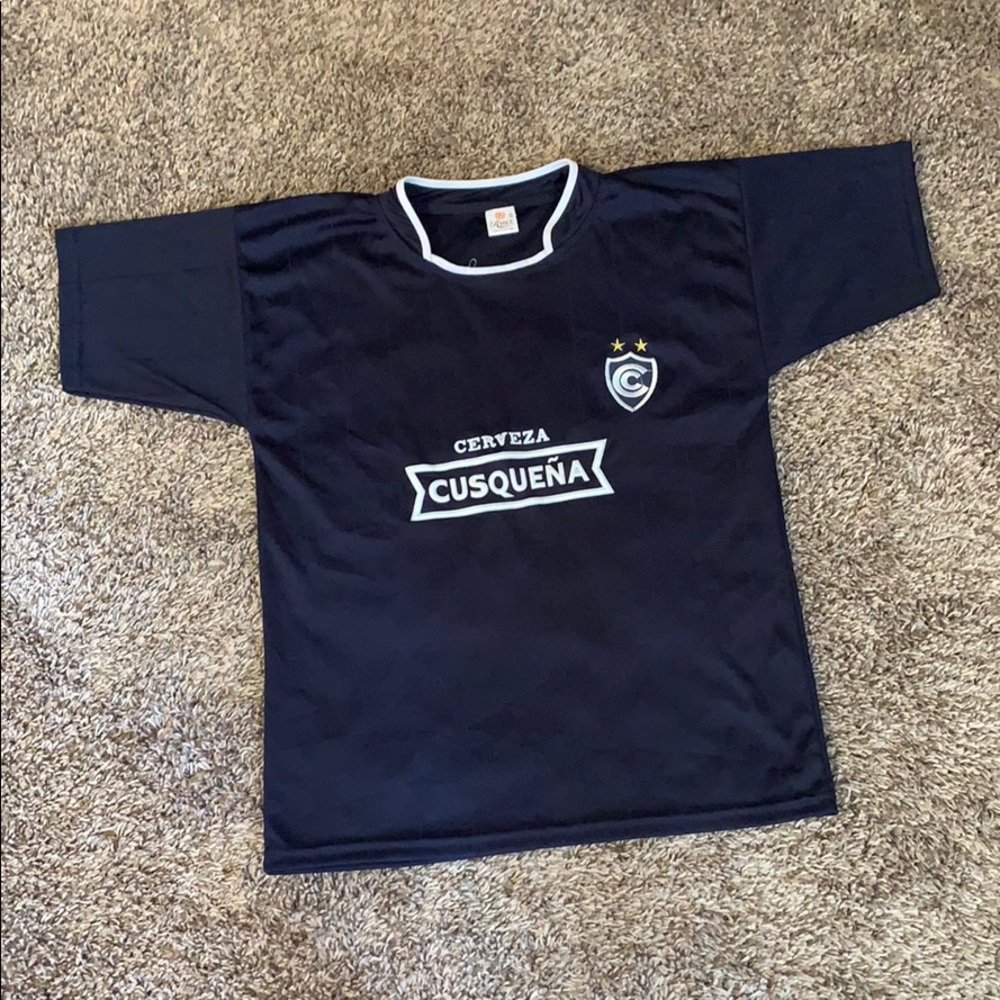 Cerveza Cusqueña soccer jersey by Ruiz Sport sz S